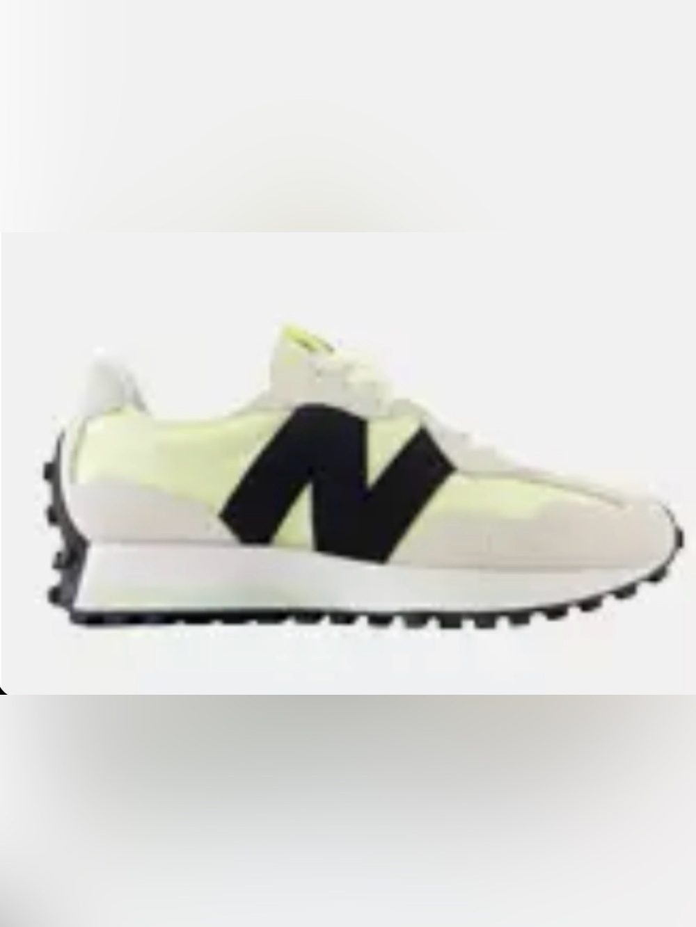 New Balance 327 - Rare color : Limelight with Lemonade - 7.5 Women's